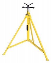 Cavalletti di Sostegno e Porta Tubi Hy Boy, treppiede, testa, a ‘V’, ruote, acciaio, inox, gomma, rullo, sfere, supporti, Richiudibile, smontabile, standard, alto, 450 kg, 1,80 m, regolabile , differenti altezze, pipe, tube, support